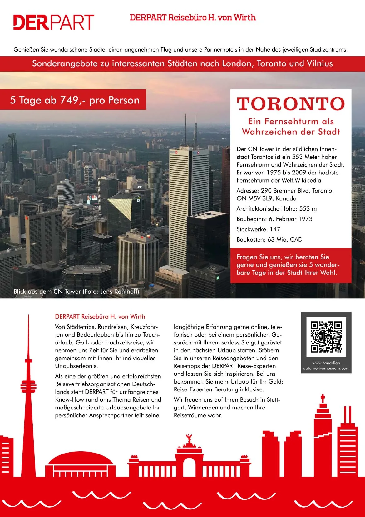 Schaufensterplakat Toronto