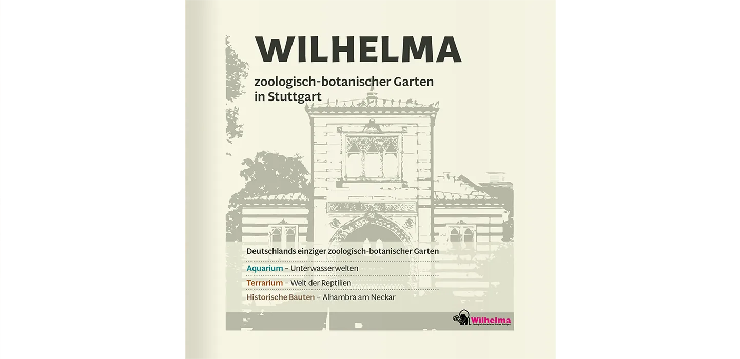 Broschürenentwurf, Titel und erste Seiten